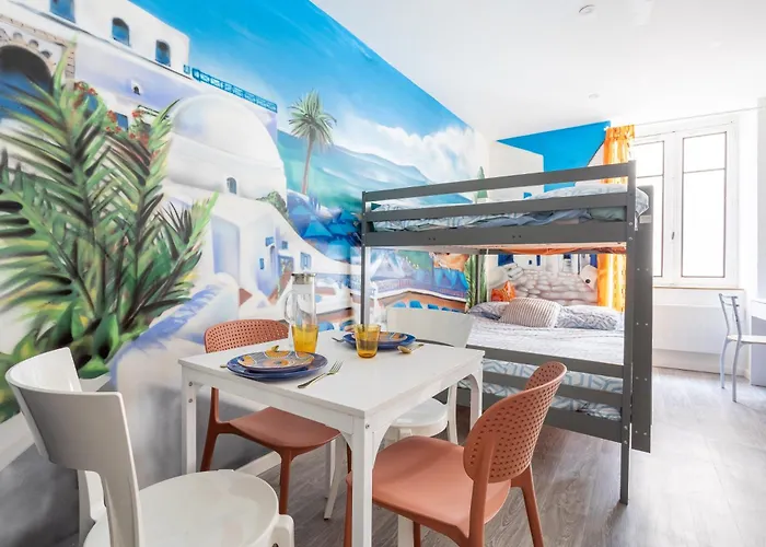 Bleu Sidi Bou Said A Ferrand Апартаменты *